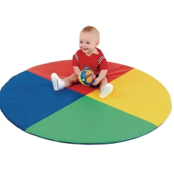 Children's Factory® Four Color Pie Mat