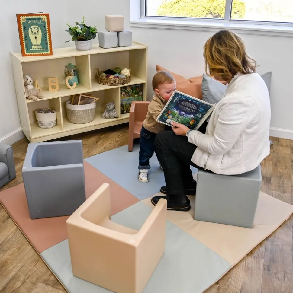 Children's Factory® 3-in-1 Cube Chair - Set of 4 - Elements