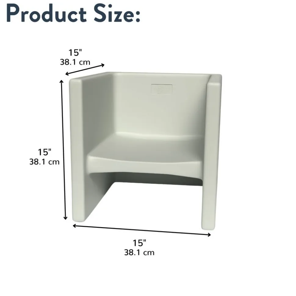 Children's Factory® 3-in-1 Cube Chair - Set of 4 - Elements