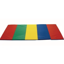 Children's Factory® Rainbow Folding Gym Mat - 5' x 10'