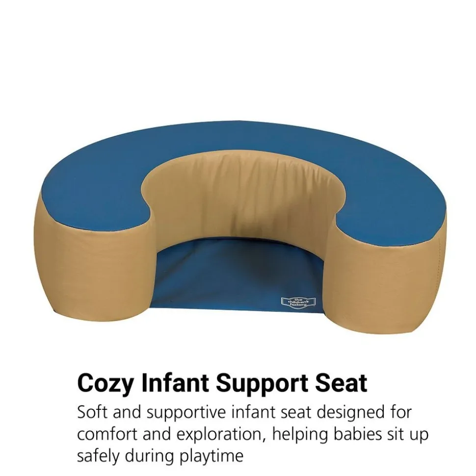 Children's Factory® Sit Me Up - Deep Water/Almond