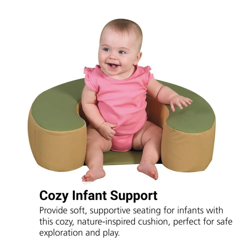 Children's Factory® Woodland Sit Me Up - Sage/Almond
