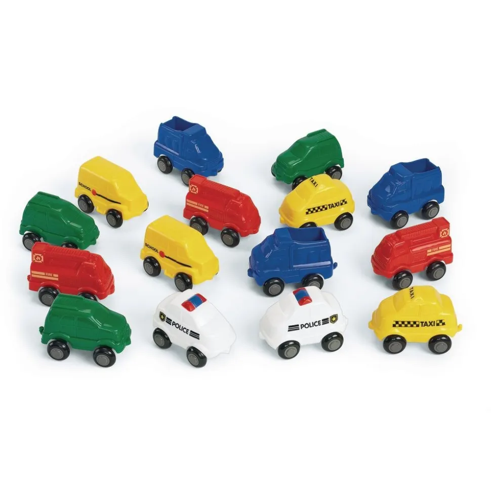 Chubby City Vehicles - Set of 15