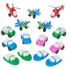 Chubby Land, Sea, and Air Vehicles - Set of 15