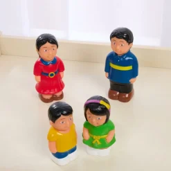 Chunky Asian Family Figures - Set of 4