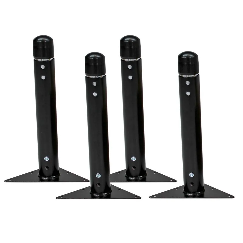 Chunky Legs for Activity Tables in Black - 4 Pack