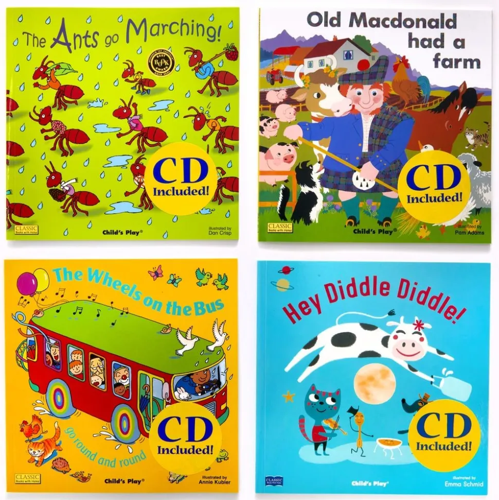 Classic Books And CDs - 4 Titles
