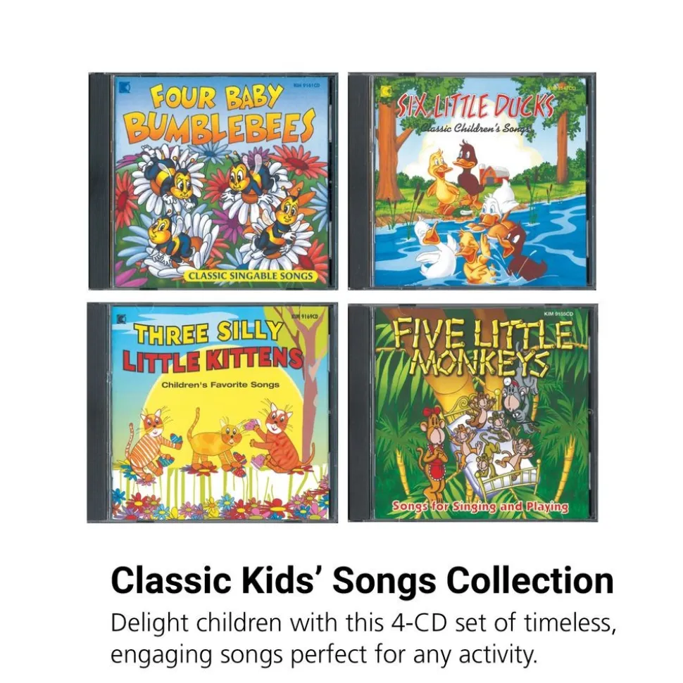 Classic Children's Songs - 4 CDS