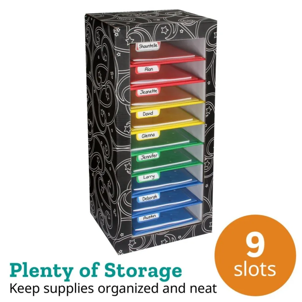 Classroom Mail Center™ - 9 Slot, 4 Color Grouping Design
