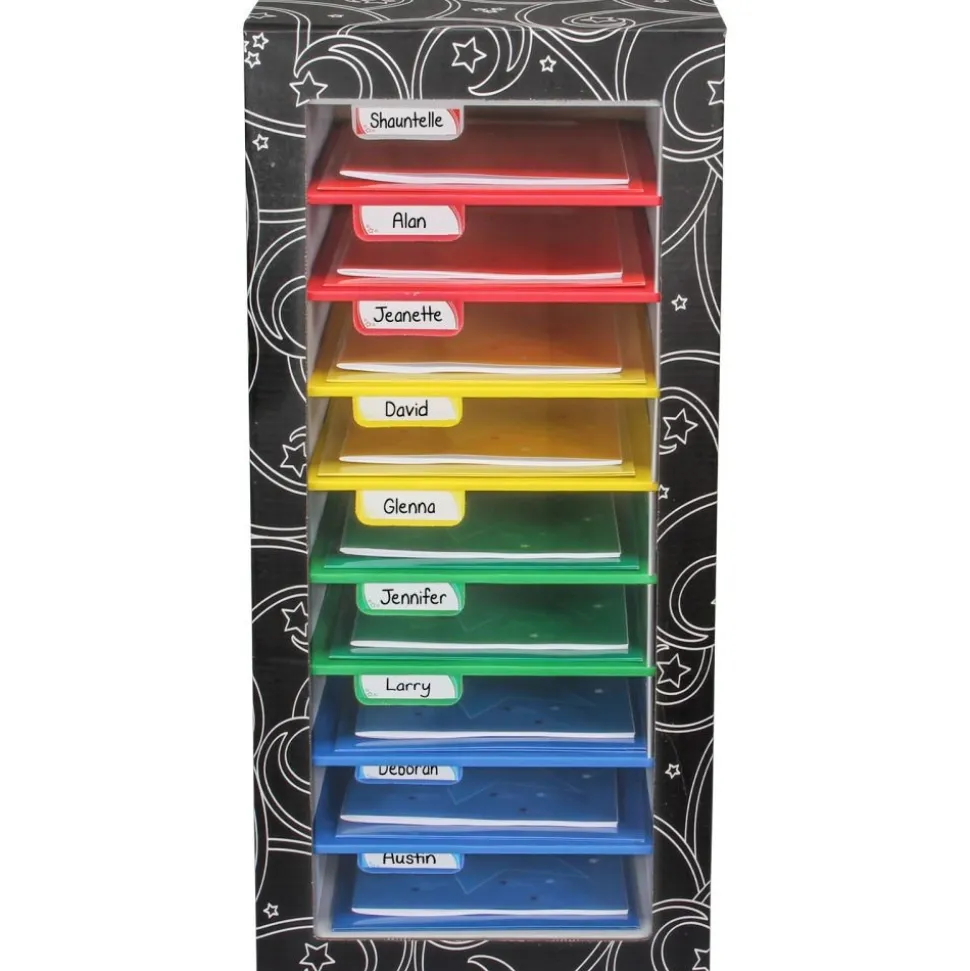 Classroom Mail Center™ - 9 Slot, 4 Color Grouping Design