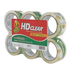 Clear Heavy Duty Packing Tape 6 pk