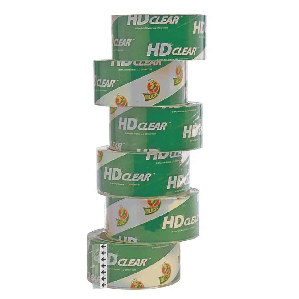 Clear Heavy Duty Packing Tape 6 pk