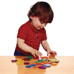 Clear Rainbow Pebbles - 36 pieces