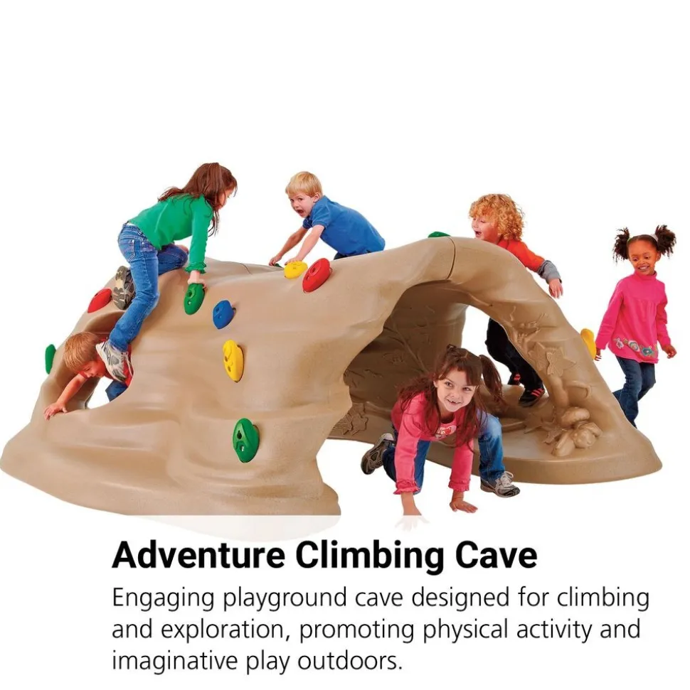 Climb and Discover Cave - In-Ground Mount