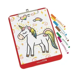 Clipboard Stand With 12 Colorful Clipboards