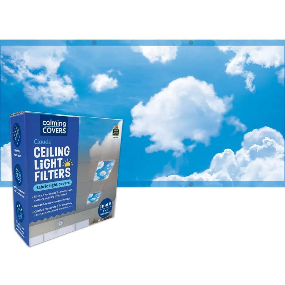 Clouds Calming Covers Ceiling Light Filters