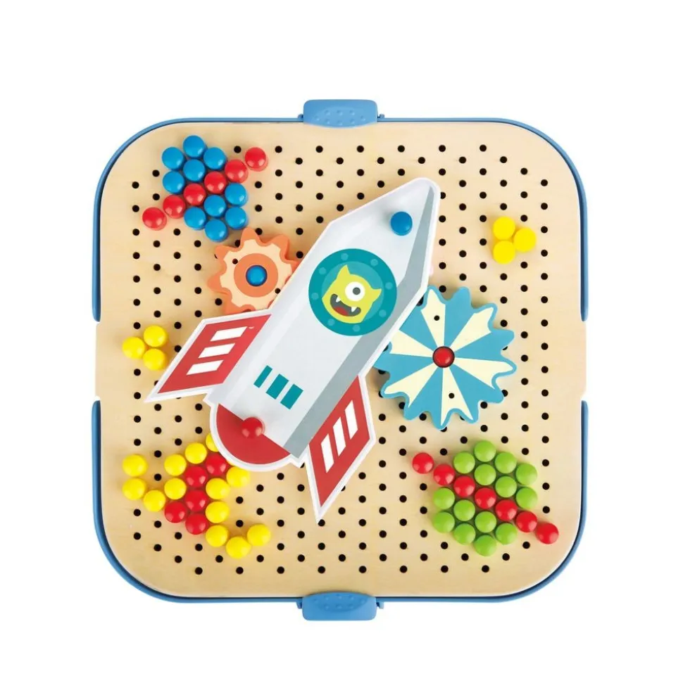 Cogworks Experimental Pegboard Playset - 121pcs