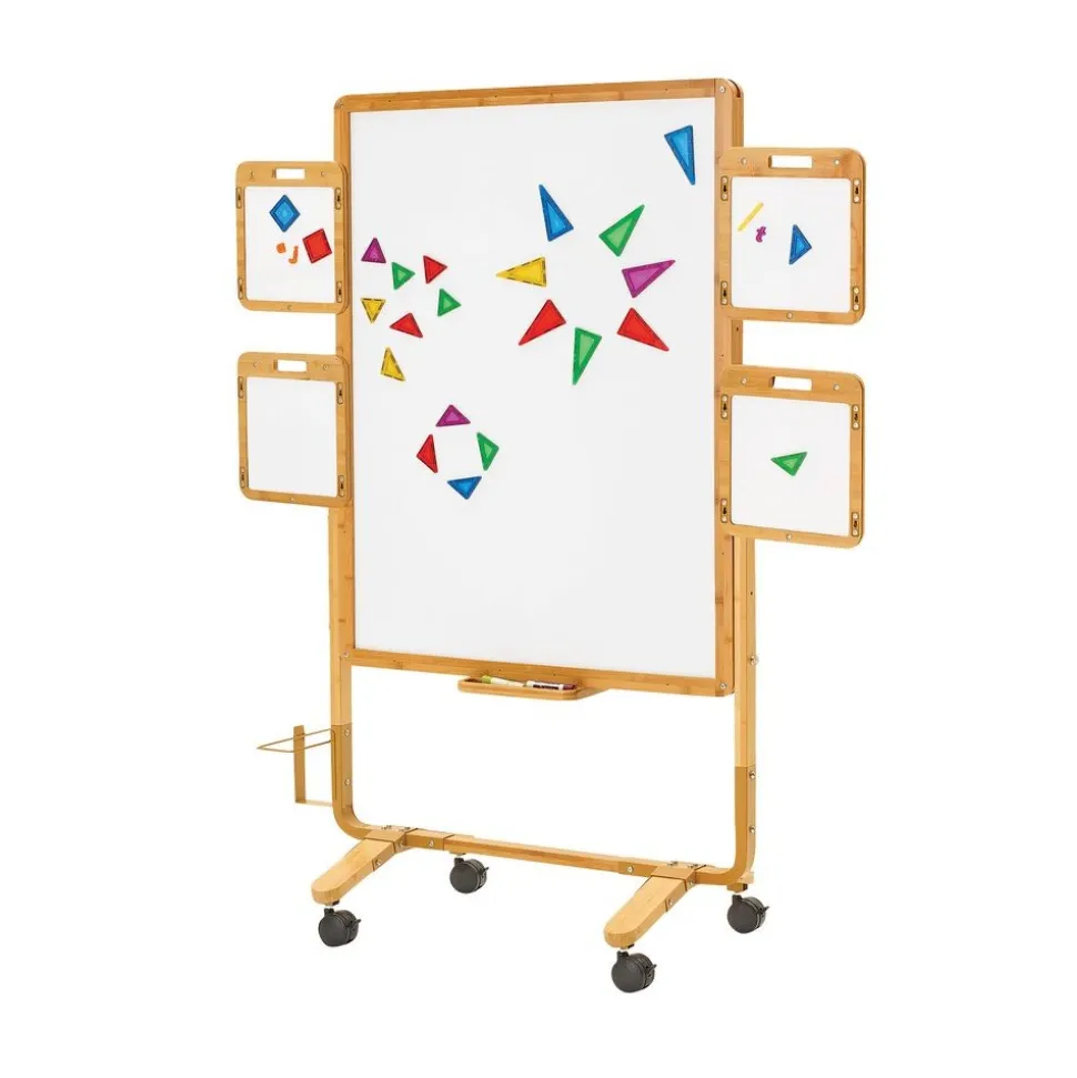 Collaboration Bamboo Premium Whiteboard Model with 4 Slates