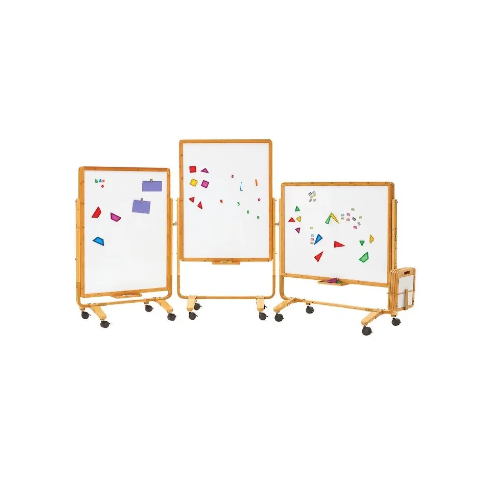 Collaboration Bamboo Premium Whiteboard Model with 4 Slates