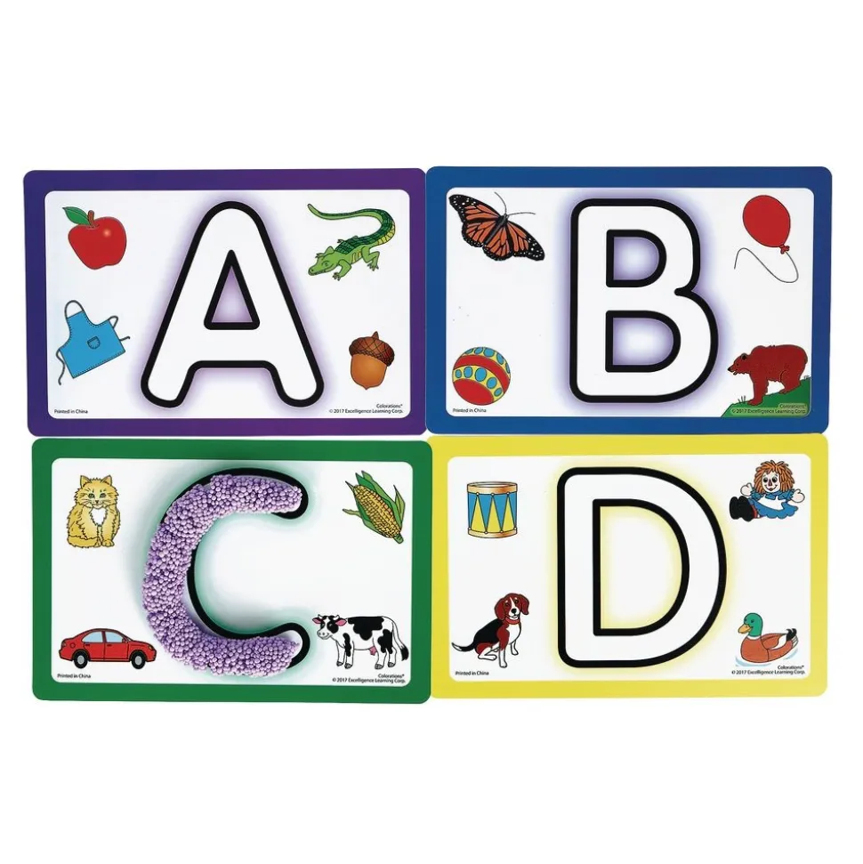 Colorations® ABC Modeling Mats - Set of 26