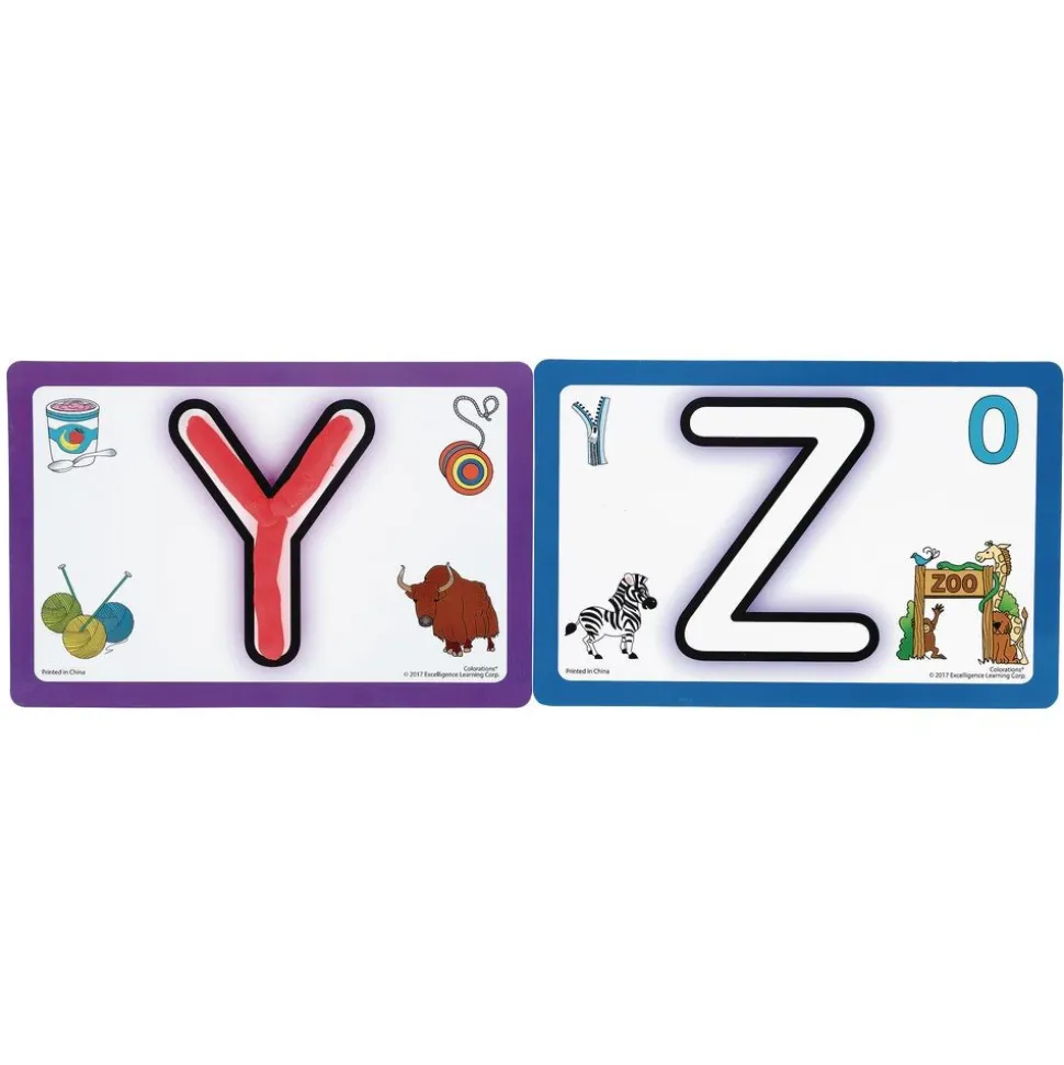 Colorations® ABC Modeling Mats - Set of 26