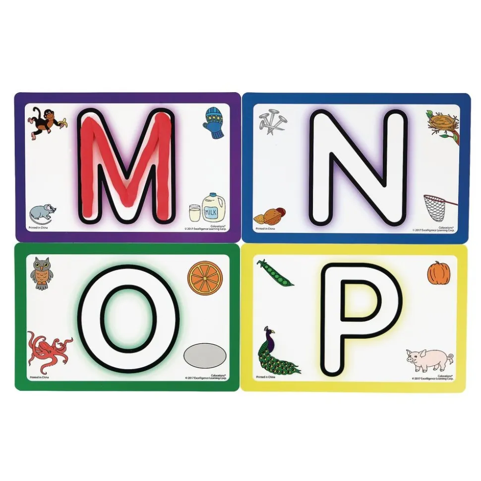 Colorations® ABC Modeling Mats - Set of 26