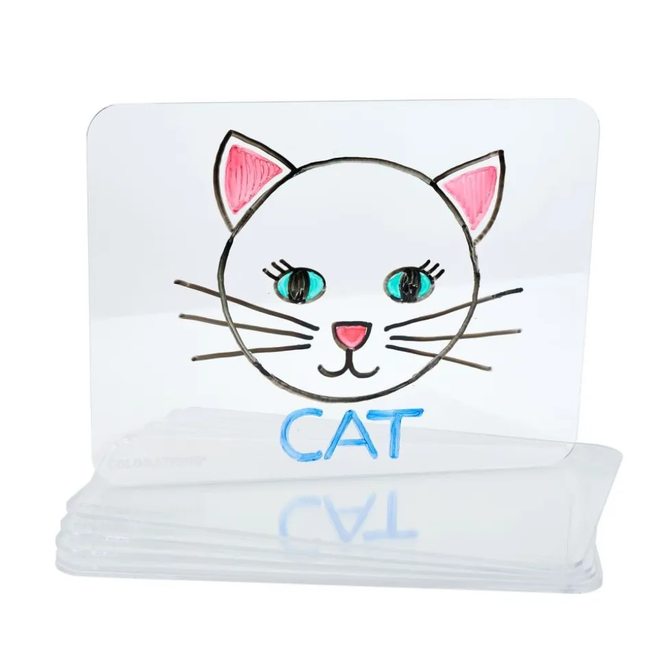 Colorations® Acrylic Lap Boards- Set of 6
