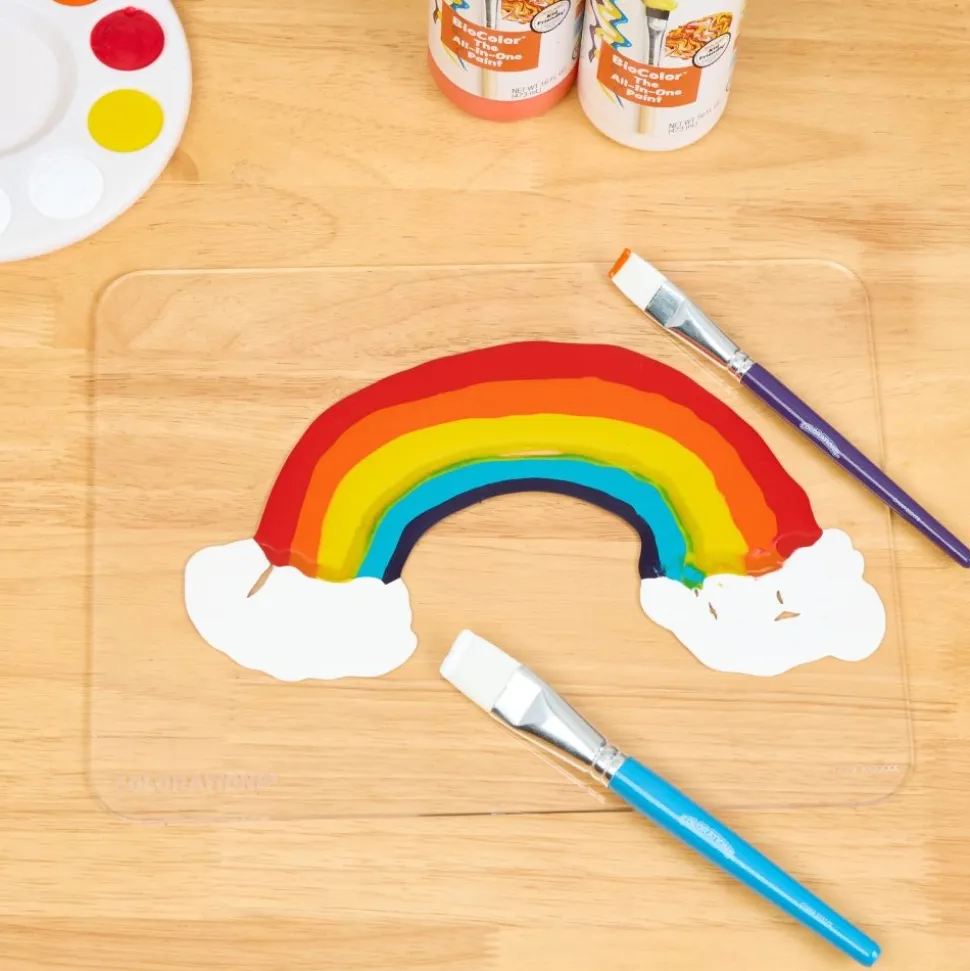 Colorations® Acrylic Lap Boards- Set of 6