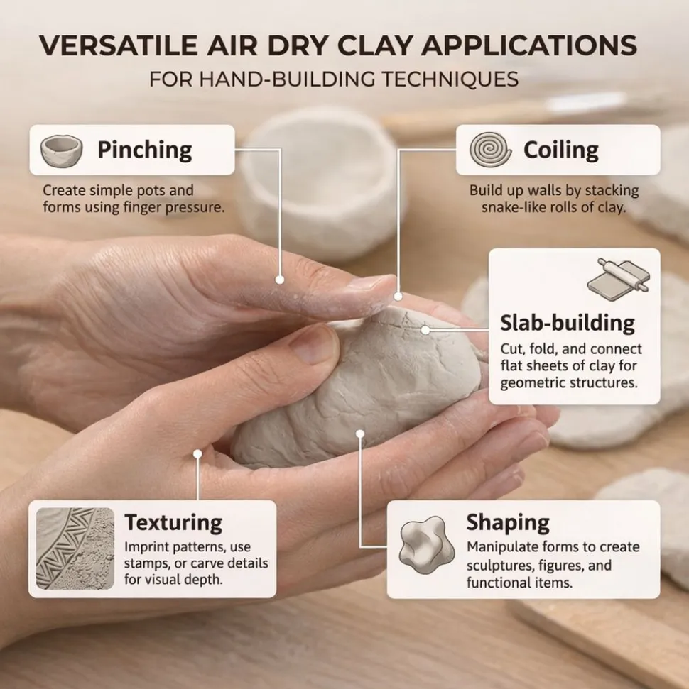 Colorations® Air Dry Modeling Clay - 8lbs