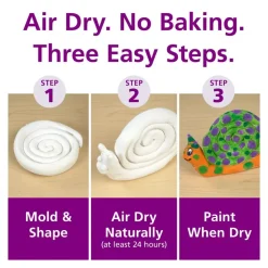 Colorations® Air Dry Modeling Clay - 24lbs Kit