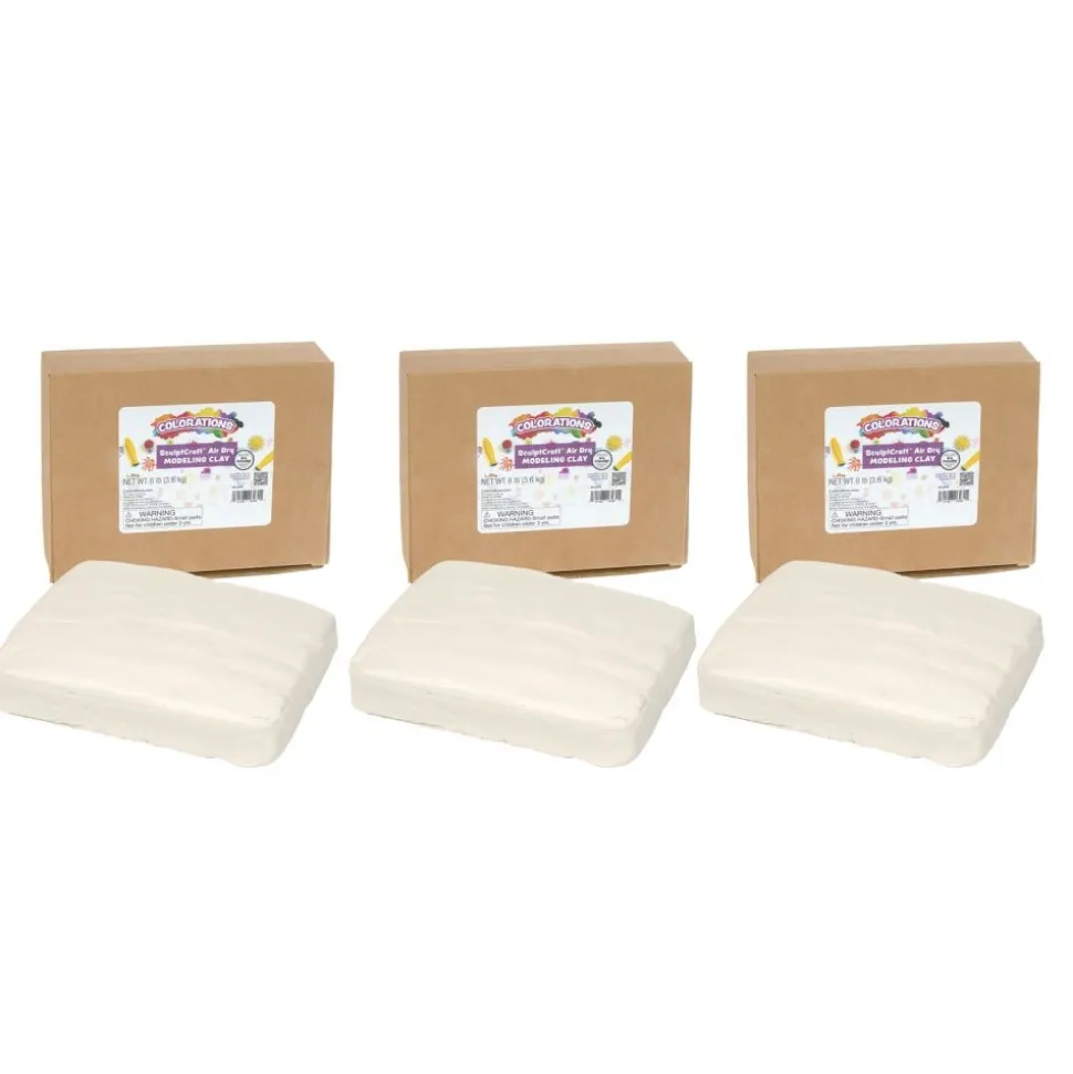 Colorations® Air Dry Modeling Clay - 24lbs Kit