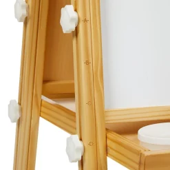 Colorations® All in One Wooden Adjustable Easel with Markers & Bonus Chalk
