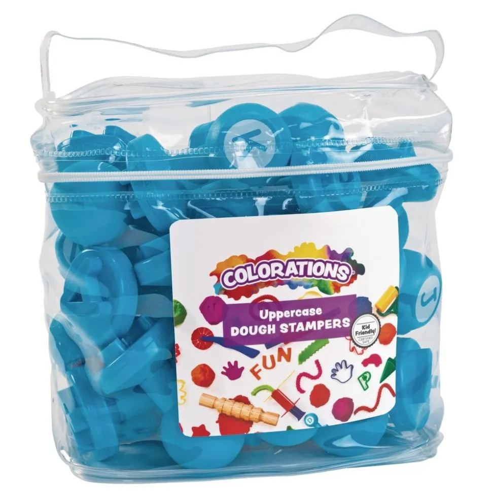 Colorations® Alphabet Dough Stampers - Set of 26