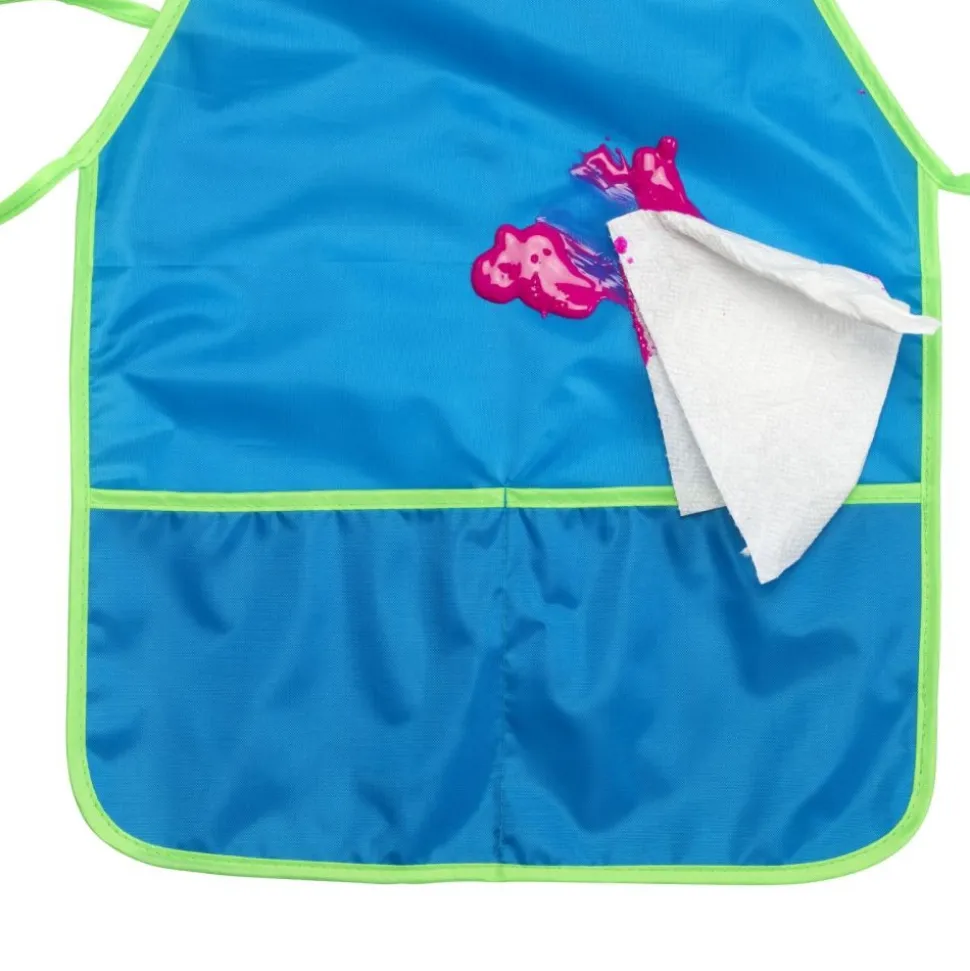 Colorations® Assorted Paintbrush Classpack & Waterproof Apron Set