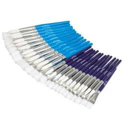Colorations® Assorted Paintbrush Classpack & Waterproof Apron Set