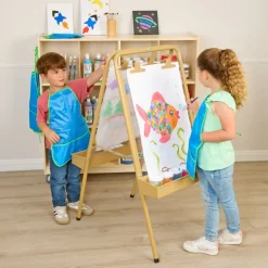 Colorations® Assorted Paintbrush Classpack & Waterproof Apron Set