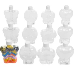 Colorations® Assorted Shape Craft Bottles - Set of 24
