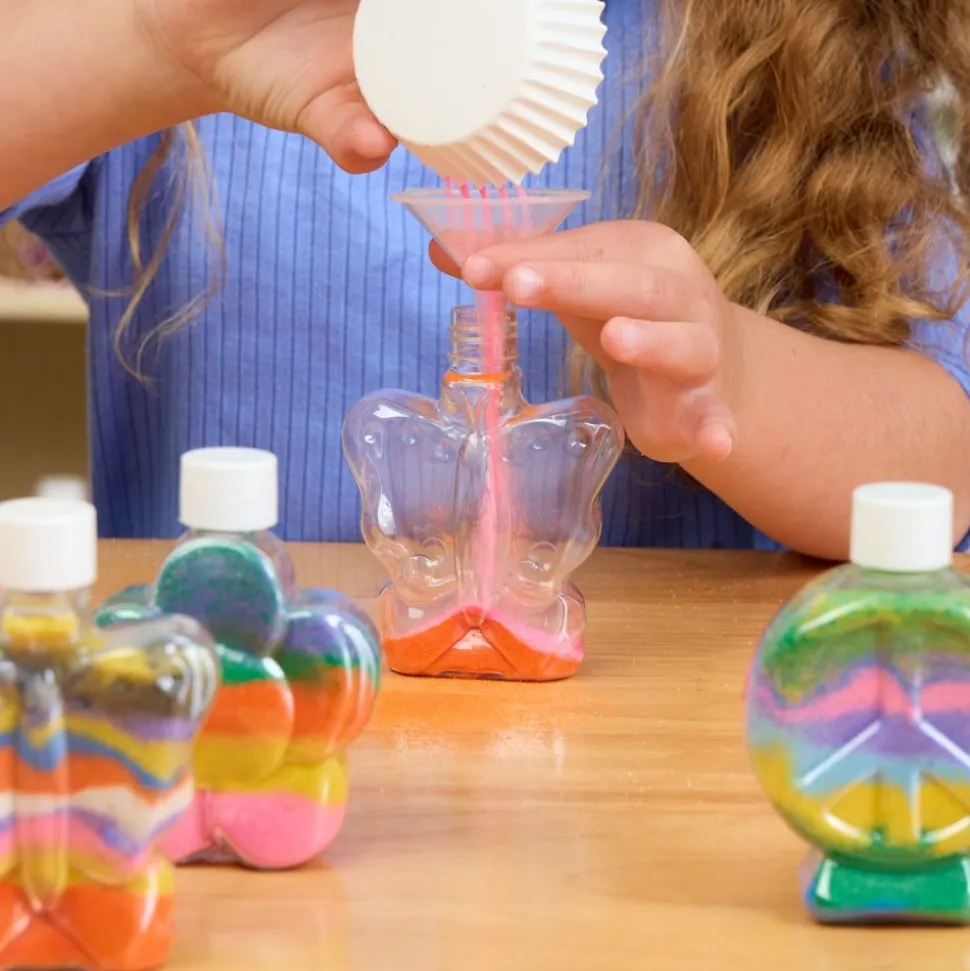 Colorations® Assorted Shape Craft Bottles - Set of 48