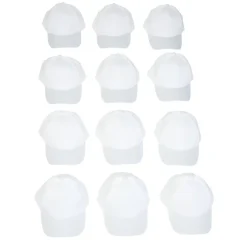 Colorations® Back-To-School School Spirit Baseball Cap Craft Kit - Makes 12 Crafts