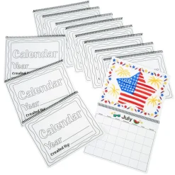 Colorations® Back-To-School Student Planner Calendar Craft Kit - Makes 12 Crafts