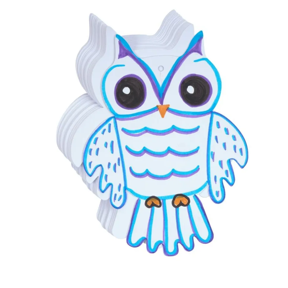 Colorations® Back-To-School Wise Owl Craft Kit - Makes 24 Crafts