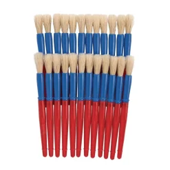 Colorations® Best Value Plastic Handle Brushes - Set of 24
