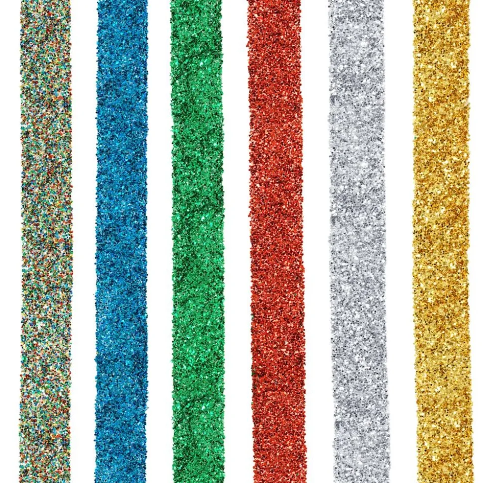 Colorations® Biodegradable Glitter - 6 Colors each 4 oz