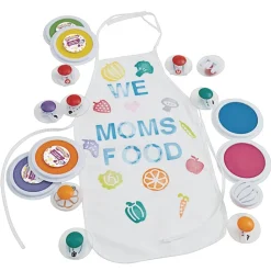 Colorations® Blank Canvas Aprons - Set of 12