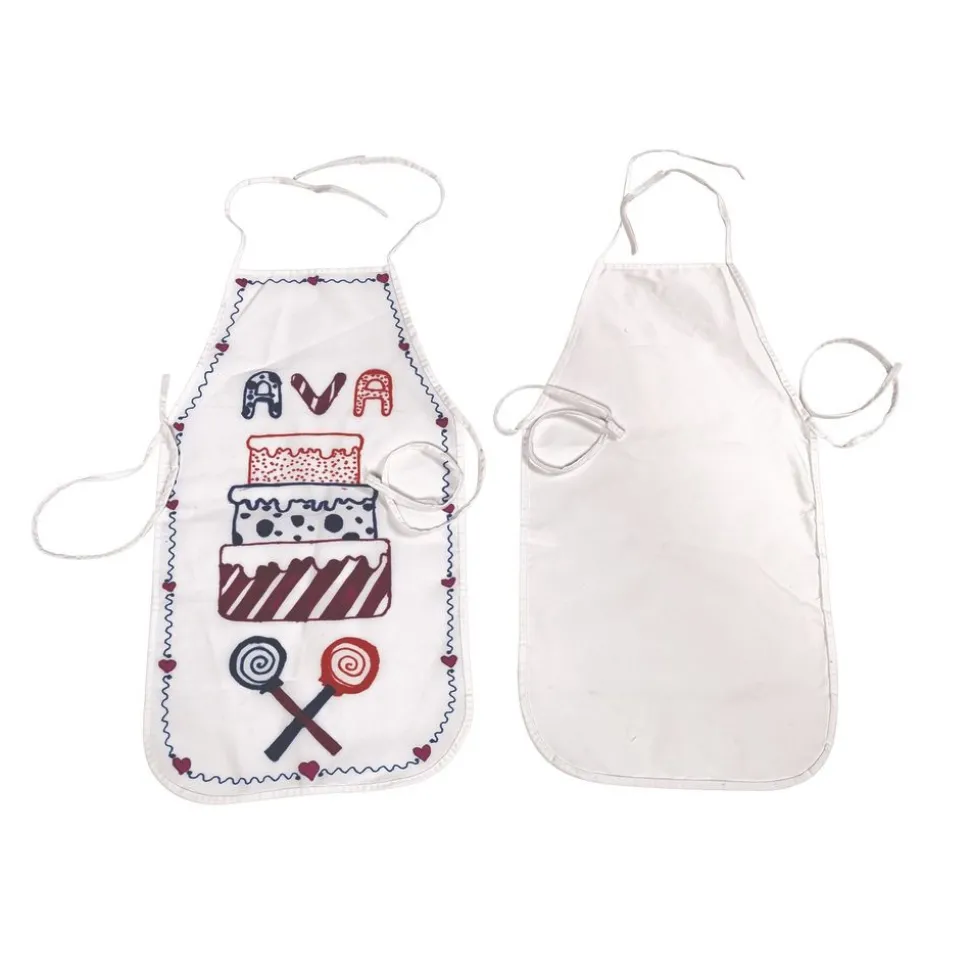 Colorations® Blank Canvas Aprons - Set of 12