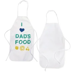 Colorations® Blank Canvas Aprons - Set of 12