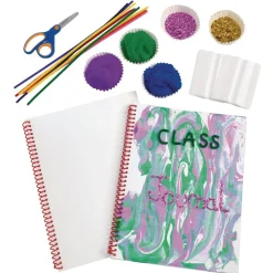Colorations® Blank Journal Notebooks - Set of 12
