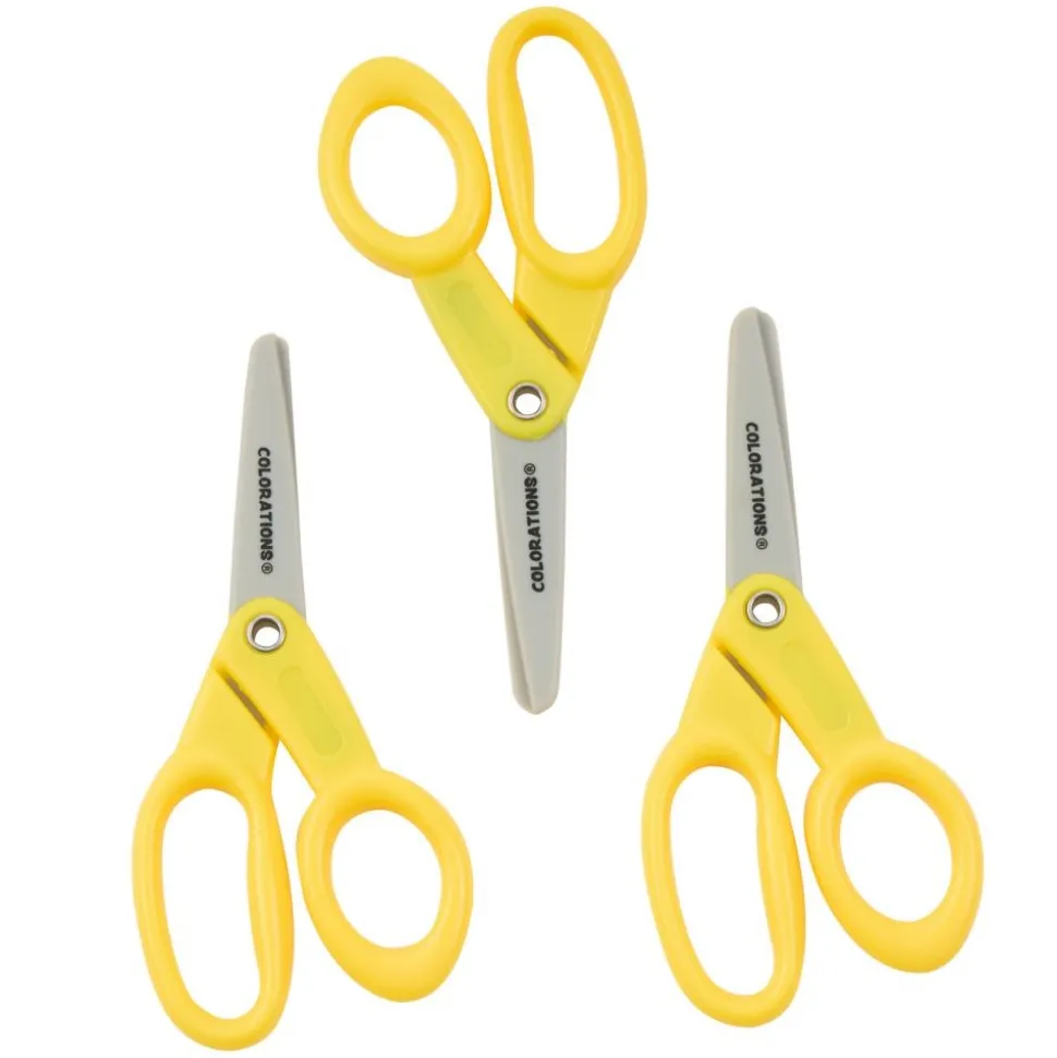 Colorations® 24 Blunt Tip Scissors Value Pack, Plastic Blades