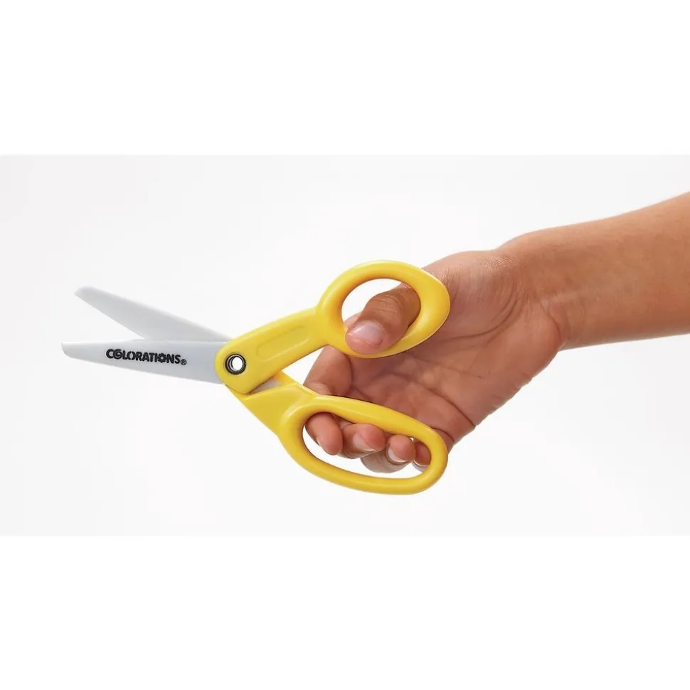 Colorations® 24 Blunt Tip Scissors Value Pack, Plastic Blades