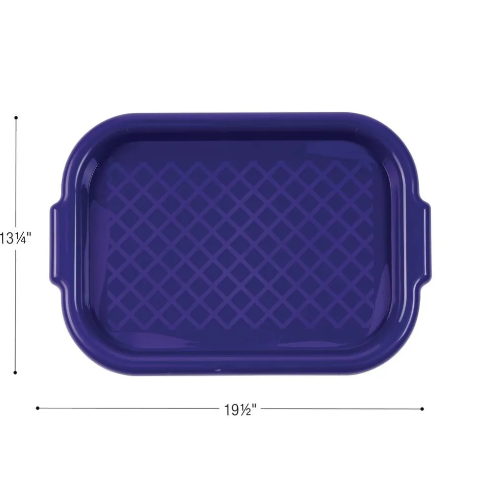 Colorations® Brawny Tough Large Plastic Art Trays Set of 5